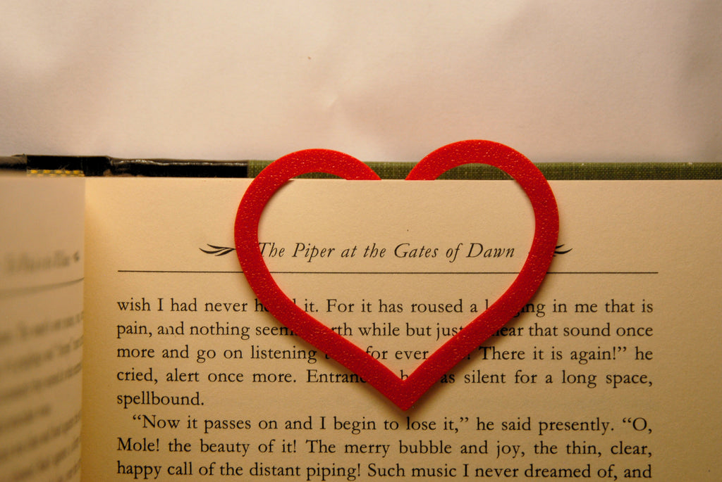 Heart Book Mark