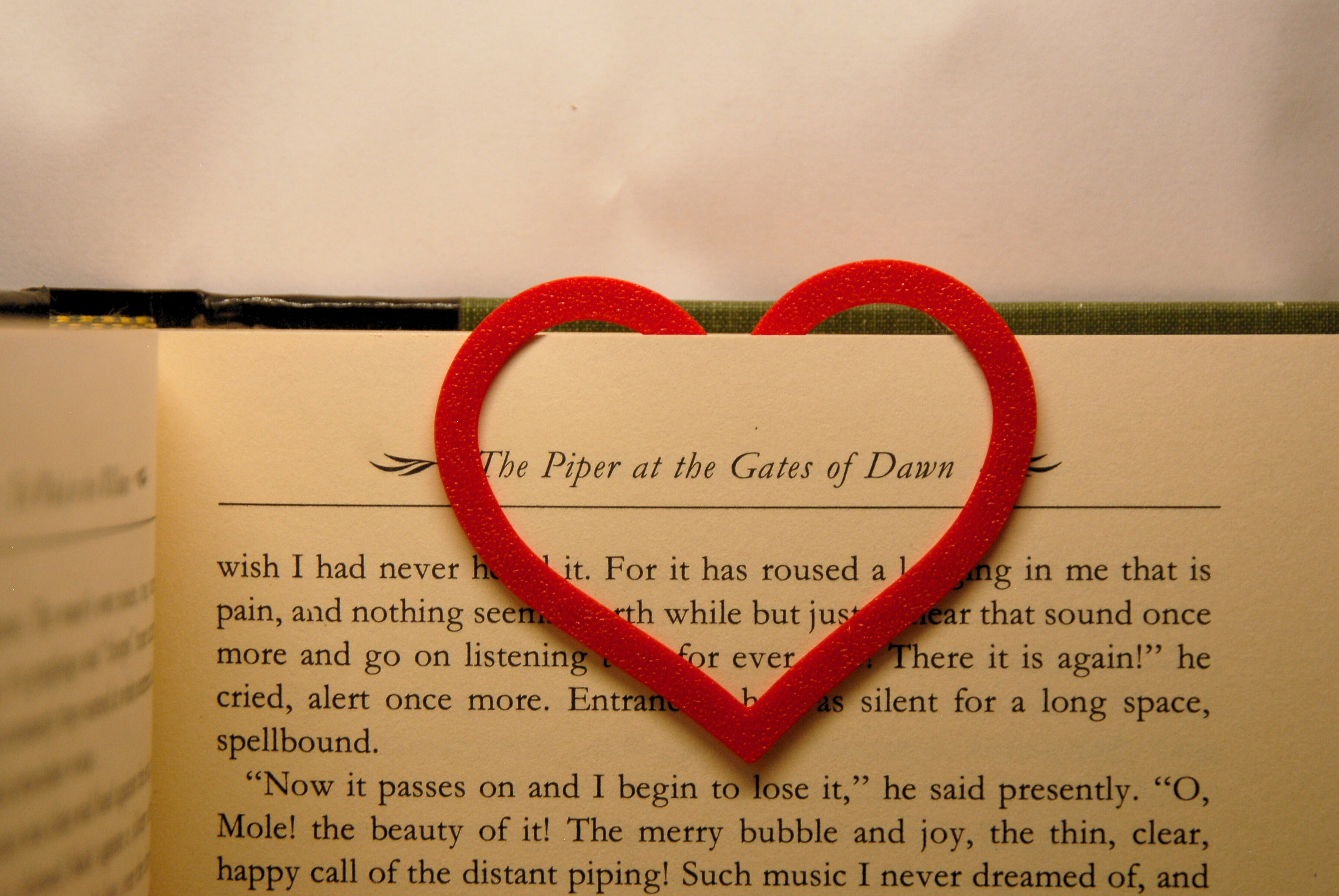 Heart Book Mark